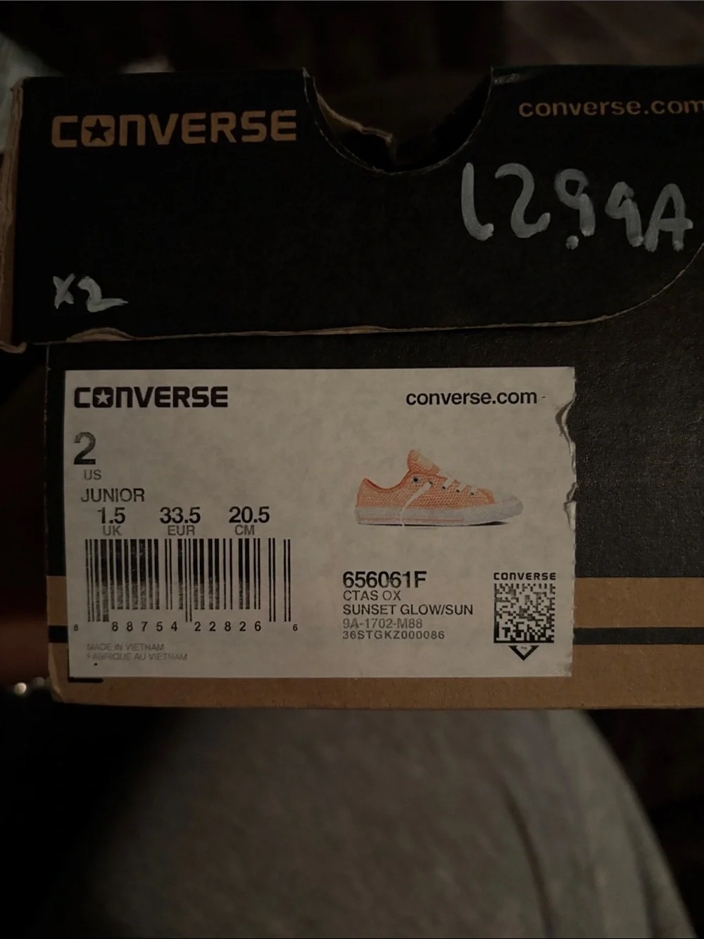 Converse breathable mesh